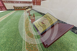 Interior of Jumeirah Mosque in Dubai, UAE